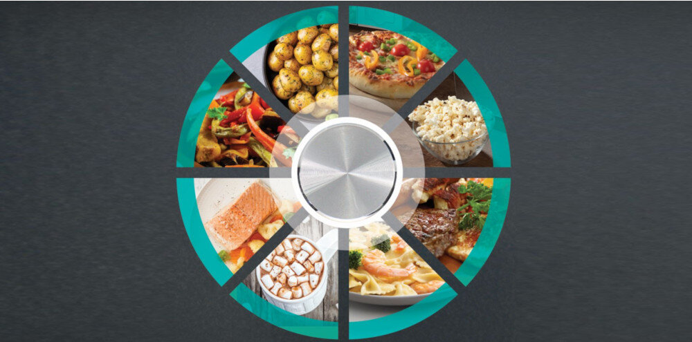 Kuchenka mikrofalowa HISENSE BIM334G64DBG programy automatyczne Pizza Popcorn mięso ryby 7 funkcji dedykowane przekąski gotowanie