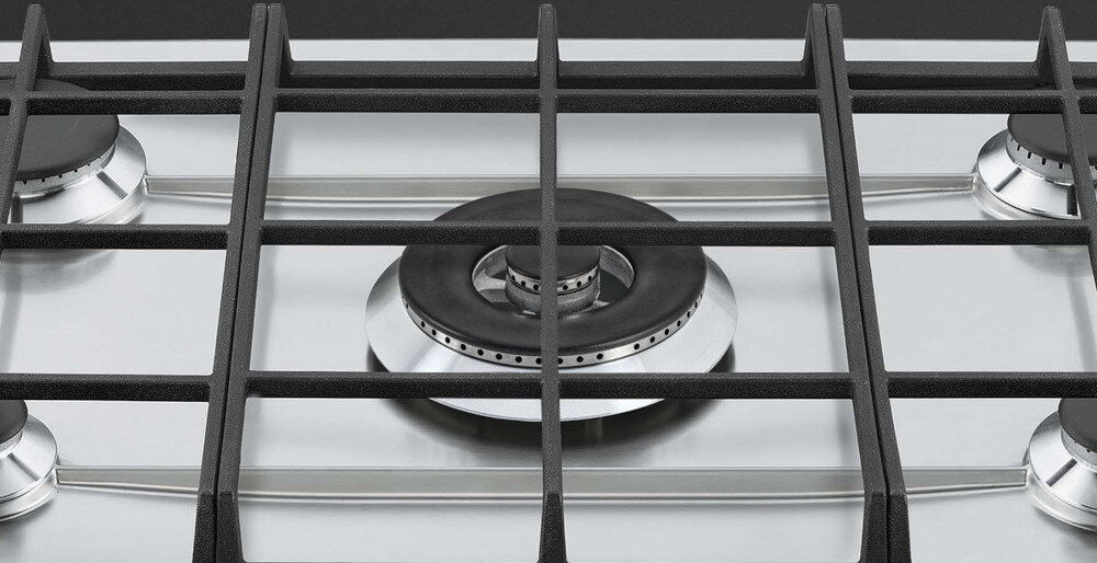 PŁYTA SMEG P272XGH żeliwne ruszty stabilne trwałe