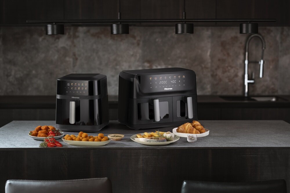 Air Fryer Frytkownica beztłuszczowa HISENSE HAF2700DCD funkcja opóźnienia startu, dopasowana do Ciebie