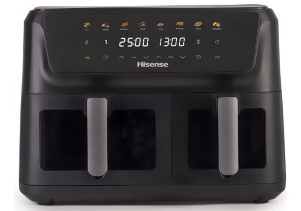 Air Fryer Frytkownica beztłuszczowa HISENSE HAF2700DCD szybkie nagrzewanie, zamknięta przestrzeń do gotowania, bez straty energii, zdrowsze posiłki