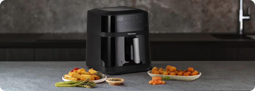 Hisense Air Fryer Banner