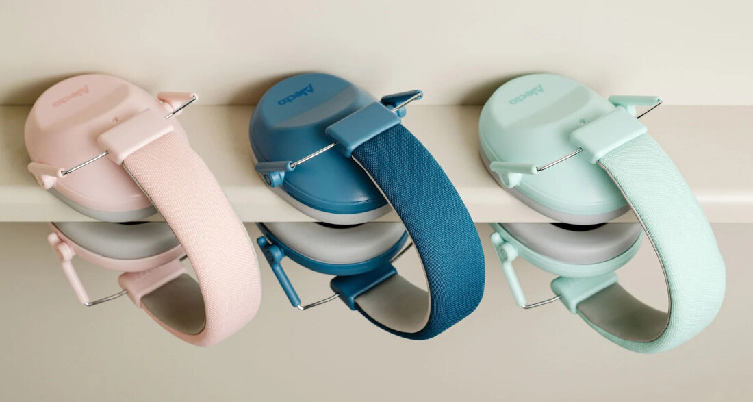 Nauszniki wygłuszające ALECTO BV-73 Różowy wygląd design prezentacja wizualizacja Ochrona słuchu dziecka