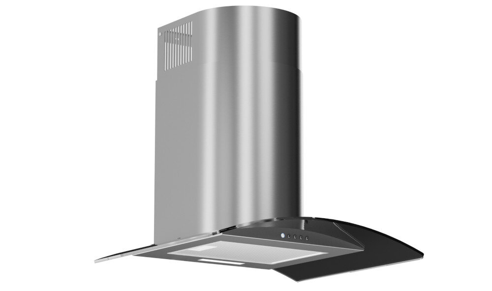 AKPO-Largo-60-Inox okap elegancja pozbycie zapachów funkcjonalność oświetlenie LED pochłaniacz wyciąg