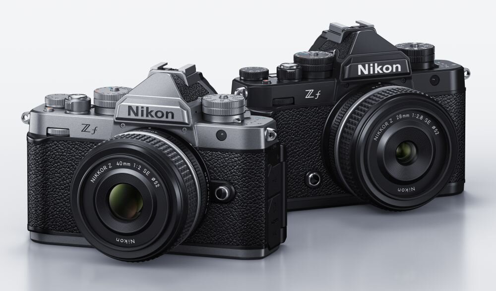 Nikon Z f pełnoklatkowy aparat bezlusterkowy styl retro design i kreatywna fotografia