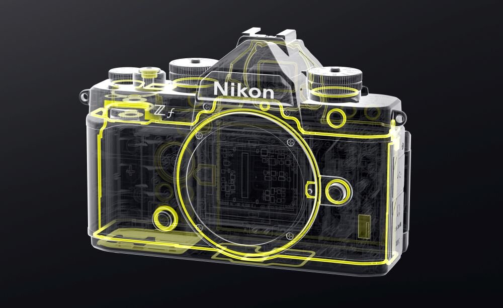 Nikon Z f system czyszczenia matrycy brak zabrudzeń jakość zdjęć