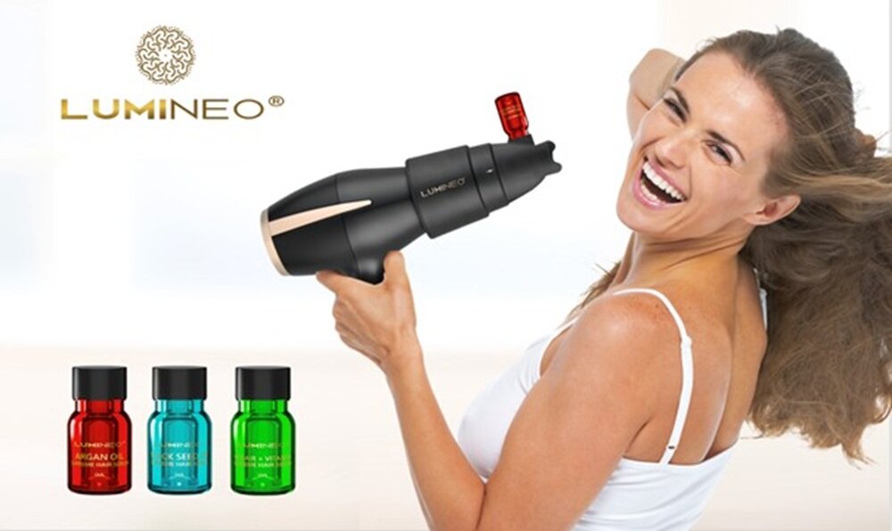 Suszarka LUMINEO HD100BI + Zestaw serum 3 x 20 ml kv początek opisu