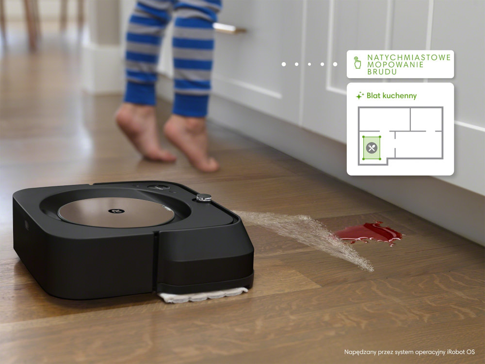 Robot sprzatajacy IROBOT Braava Jet M6132