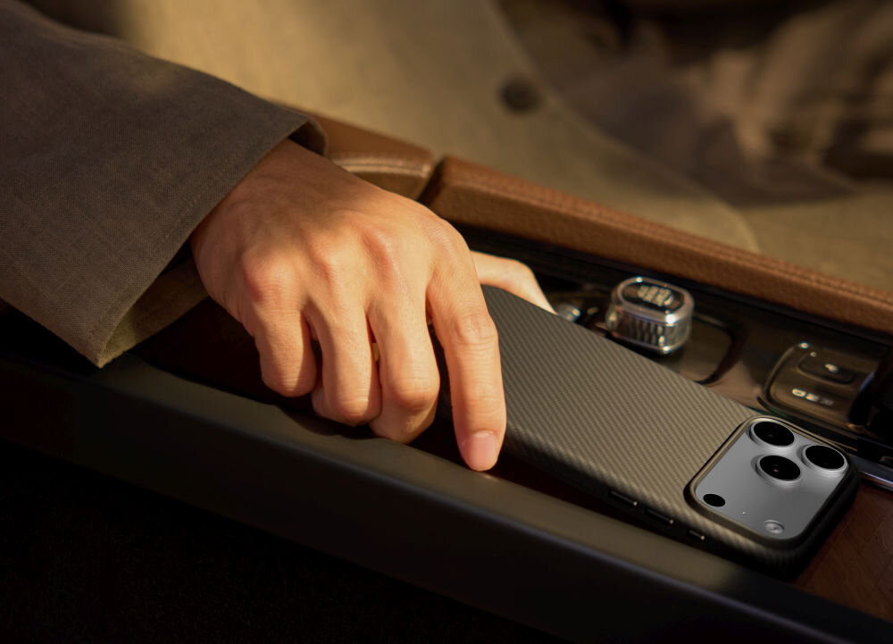 Etui Aramid UltraGuard z włókna aramidowego PITAKA z włókna aramidowego Struktura aramidu ochrona