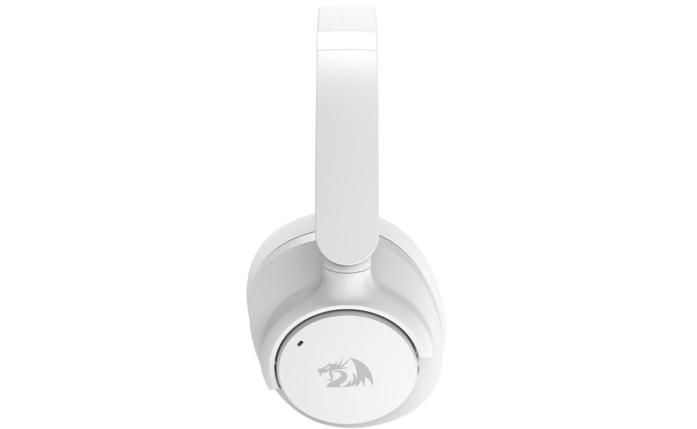 Słuchawki REDRAGON Vibecore H610G ANC bateria 500 mAh czas pracy do 50 godzin ładowanie USB-C, słuchawki nauszne z boku na białym tle