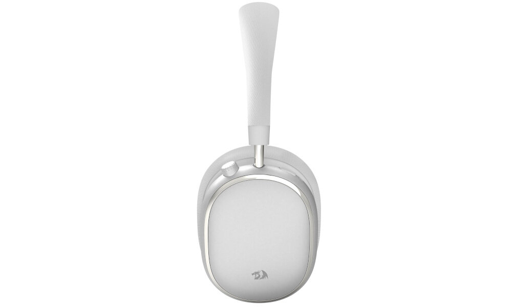 Słuchawki REDRAGON Vibecore H620 ANC z mikrofonem dookólnym -34 dB do rozmów i wideokonferencji, słuchawki nauszne z boku na białym tle