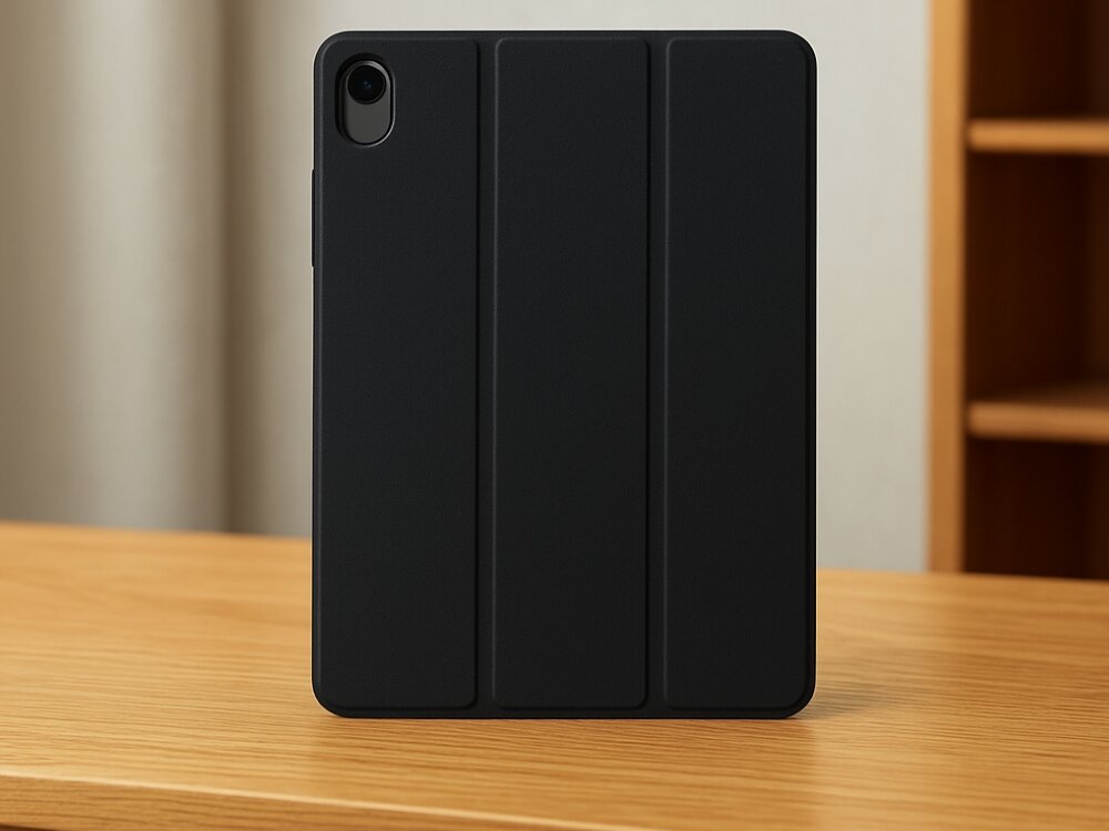 Etui BELINE Book Case
                etui na biurku składana klapka kilka pozycji oglądanie filmów korzystanie z aplikacji automatyczne usypianie wybudzanie chroni ekran przed zarysowaniami