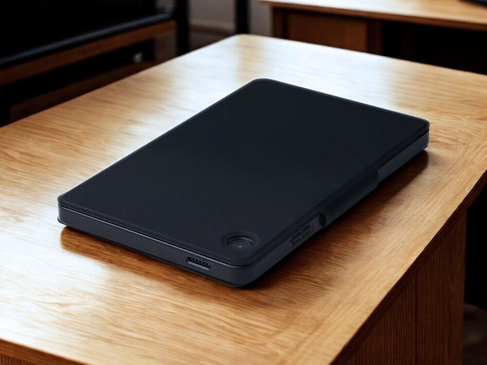 Etui BELINE Book Case
                etui na biurku składana klapka kilka pozycji oglądanie filmów korzystanie z aplikacji automatyczne usypianie wybudzanie chroni ekran przed zarysowaniami