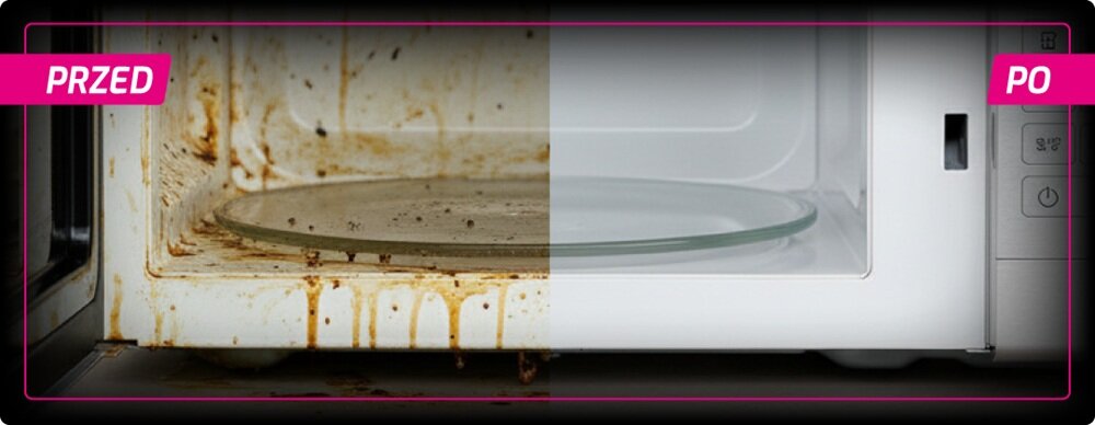 Płyn do czyszczenia kuchenek mikrofalowych CLEANFIX Professional 1000 ml – czyszczenie wnętrza mikrofali