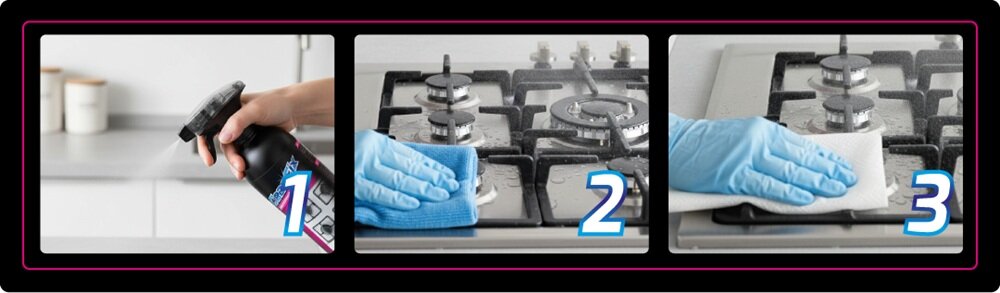 Odtłuszczacz do kuchni CLEANFIX Professional 1000 ml instrukcja użycia CleanFix