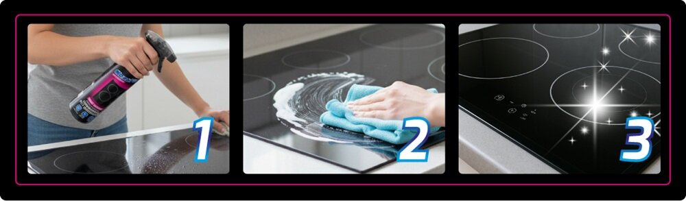 Płyn do czyszczenia płyt ceramicznych CLEANFIX Professional 1000 ml instrukcja użycia płynu do czyszczenia płyt ceramicznych CleanFix