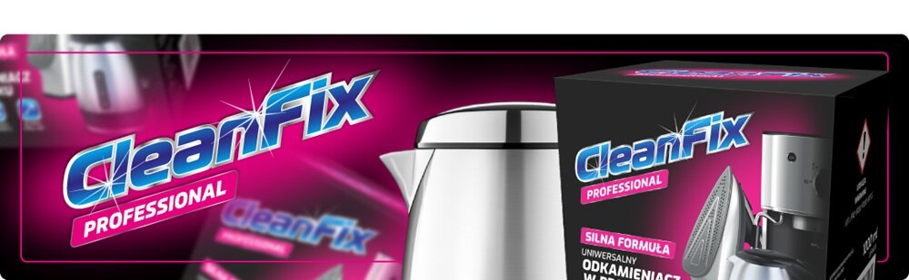 Odkamieniacz CLEANFIX Professional 75 g (4 sztuki)