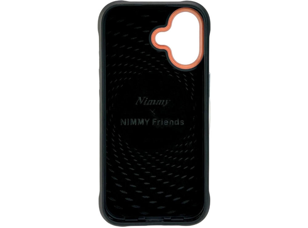 Etui NIMMY Cool&Cute 2.0 Gorilla do Apple iPhone 17 Czarny
                etui na białym tle od środka trwałe tpu pc chroni telefon odporna na zabrudzenia estetyczny wygląd