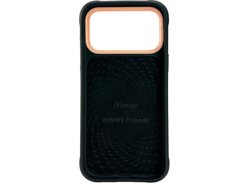 Etui NIMMY Cool&Cute 2.0 Gorilla do Apple iPhone 17 Pro Czarny
                etui na białym tle od środka trwałe tpu pc chroni telefon odporna na zabrudzenia estetyczny wygląd