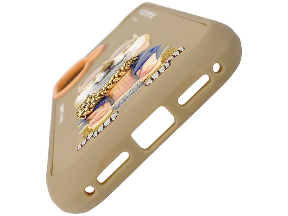 Etui NIMMY Glasses Cool Dog
                etui na białym tle haftowany piesek trójwymiarowe detale trwałe tpu pc chroni telefon odporna na zabrudzenia estetyczny wygląd