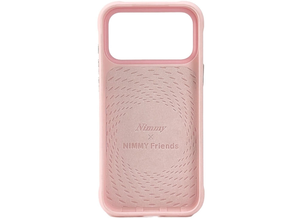 Etui NIMMY Glasses Cool Dog do Apple iPhone 17 Pro Max Różowy
                etui na białym tle od środka trwałe tpu pc chroni telefon odporna na zabrudzenia estetyczny wygląd