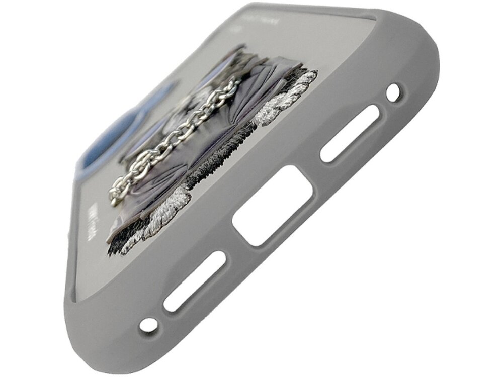 Etui NIMMY Glasses Cool Dog
                etui na białym tle haftowany piesek trójwymiarowe detale trwałe tpu pc chroni telefon odporna na zabrudzenia estetyczny wygląd