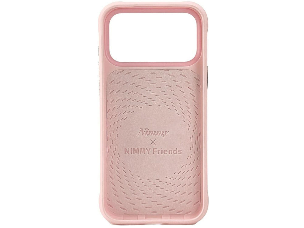 Etui NIMMY Cool&Cute 2.0 Rabbit do Apple iPhone 17 Pro Różowy
                etui na białym tle od środka trwałe tpu pc chroni telefon odporna na zabrudzenia estetyczny wygląd
