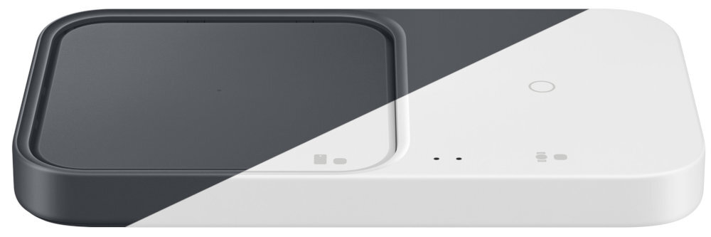 SAMSUNG Duo EP-P5400 dwóch klasycznych kolorach szarym białym elegancki design - dwa warianty kolorystyczne