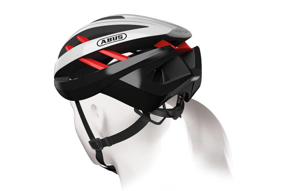 ABUS kask zoom ace długie włosy warkocz wycięcie ucisk regulacja wysokość