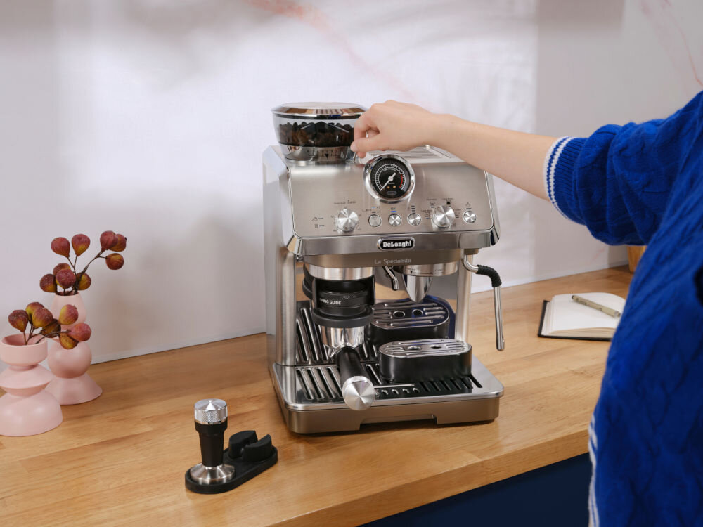 Ekspres DELONGHI La Specialista Arte Evo EC9255.M Optymalna dawka kawy Innowacyjne sitko