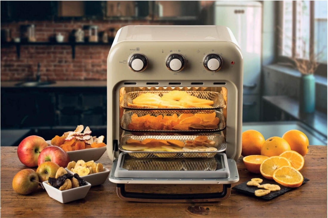 Frytkownica beztłuszczowa ARIETE 4632/03 Air Fryer Oven Vintage Beżowy