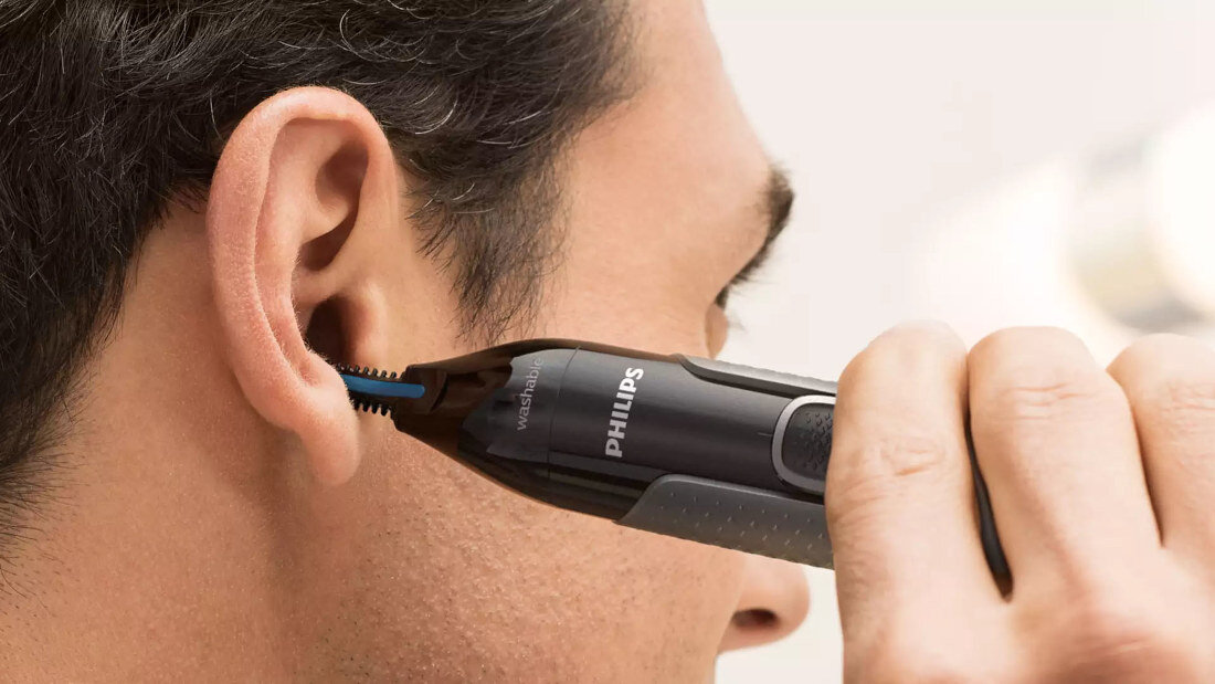 Trymer PHILIPS NT3650/16 zastosowanie przycinanie nasadki 3mm 5mm uzytkowanie