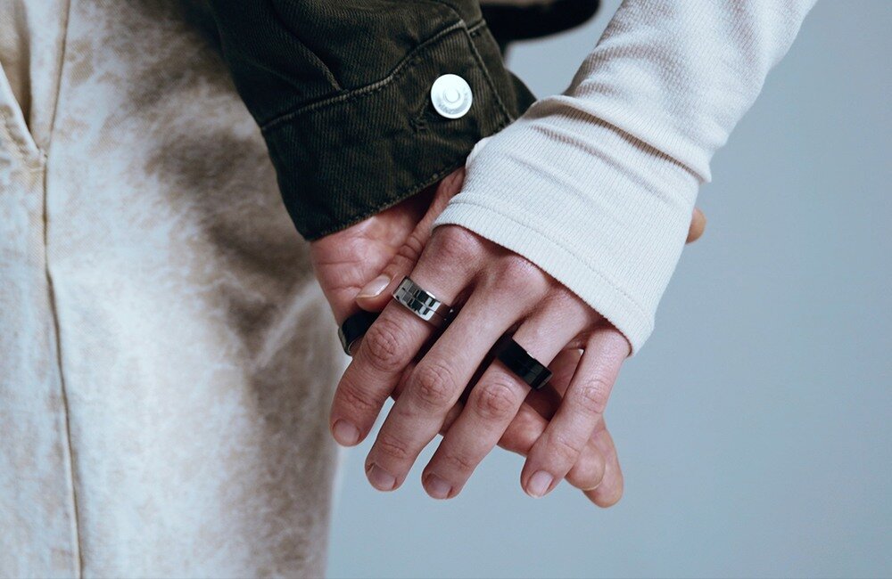 Smartring MAXCOM mRing MR100 lekkosc design detale blask sensory