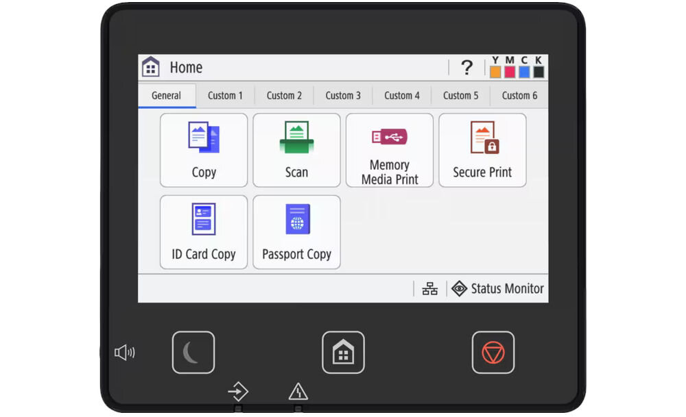 Urządzenie wielofunkcyjne CANON i-SENSYS MF752Cdw II Druk w kolorze, Automatyczny druk dwustronny, Wi-Fi zbliżenie na ekran urządzenia bezpieczeństwo, zabezpieczenia, kolorowy ekran dotykowy