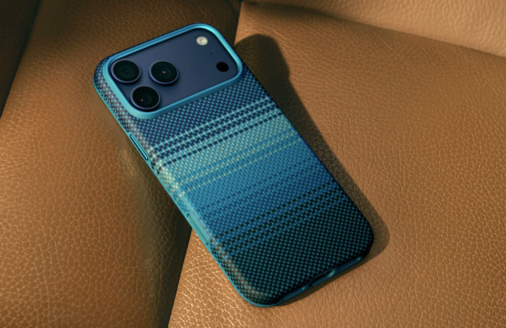 PITAKA Aramid ProGuard z metalowymi przyciskami i kompatybilnością MagSafe Dopracowane detale