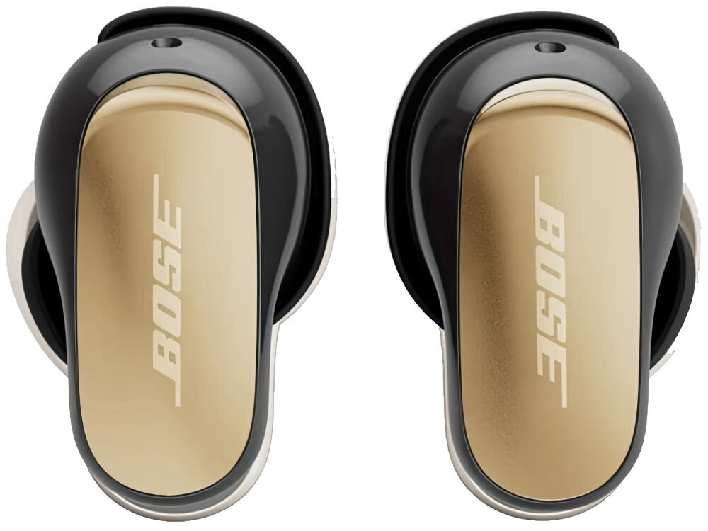 Słuchawki dokanałowe BOSE QuietComfort Ultra 2 gen sterowanie dotykowe funkcje, słuchawki dokanałowe na białym tle