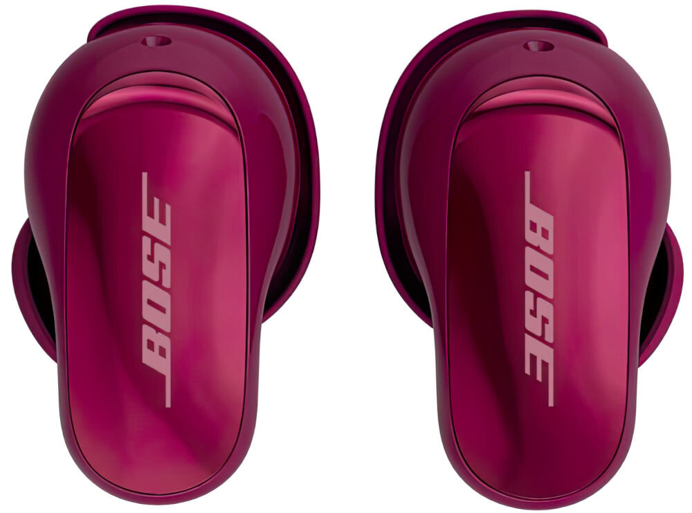 Słuchawki dokanałowe BOSE QuietComfort Ultra 2 gen bateria etui bezprzewodowe ładowanie, słuchawki dokanałowe na białym tle