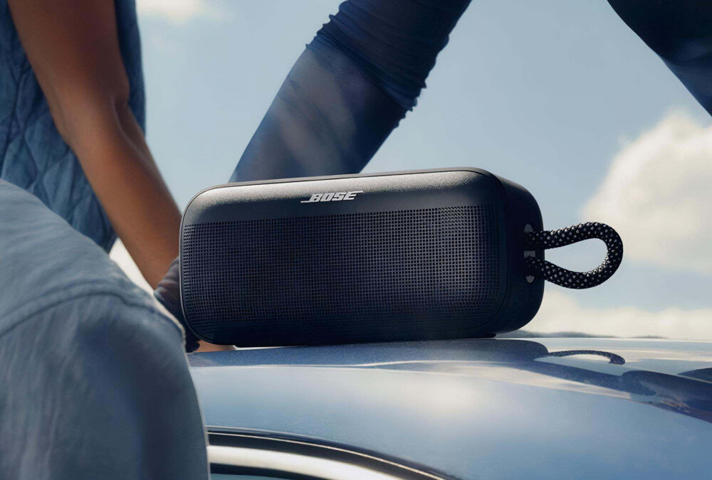 Głośnik mobilny BOSE SoundLink Plus donośny dźwięk i głęboki bas przenośny głośnik Bluetooth, głośnik stojący na dachu samochodu