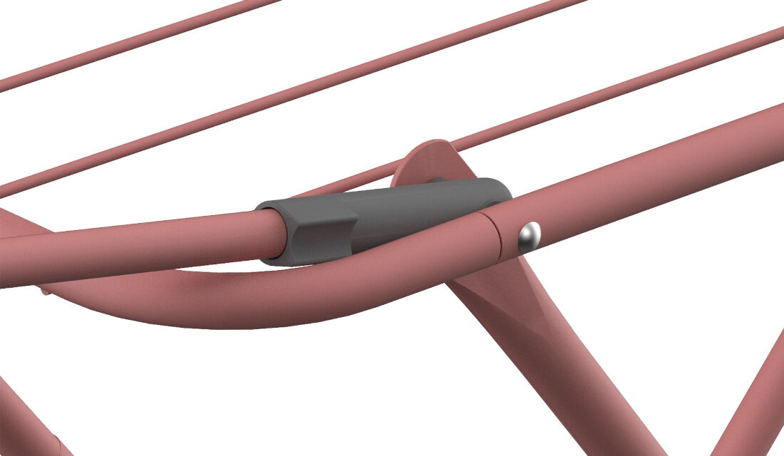 Suszarka na pranie RORETS Sussi Rose uzytkowanie stabilna stelaz mechanizm blokujacy nogi