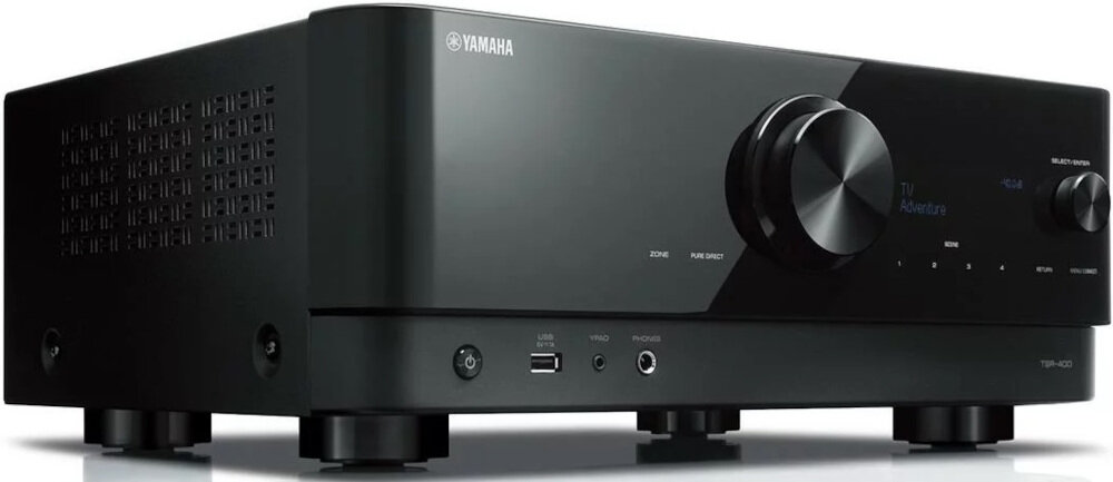 Kino domowe YAMAHA TSR-400 + NS-P41  - dźwięk przestrzenny