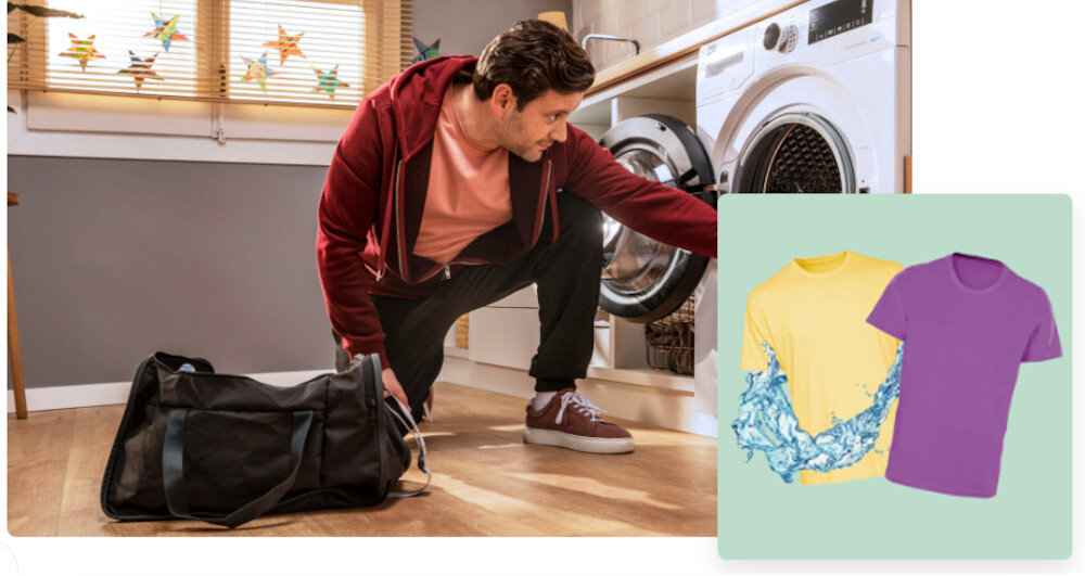 Pralko-suszarka BEKO B5DFT584427MPB wash Wear® suszenie pranie godzina szybkie