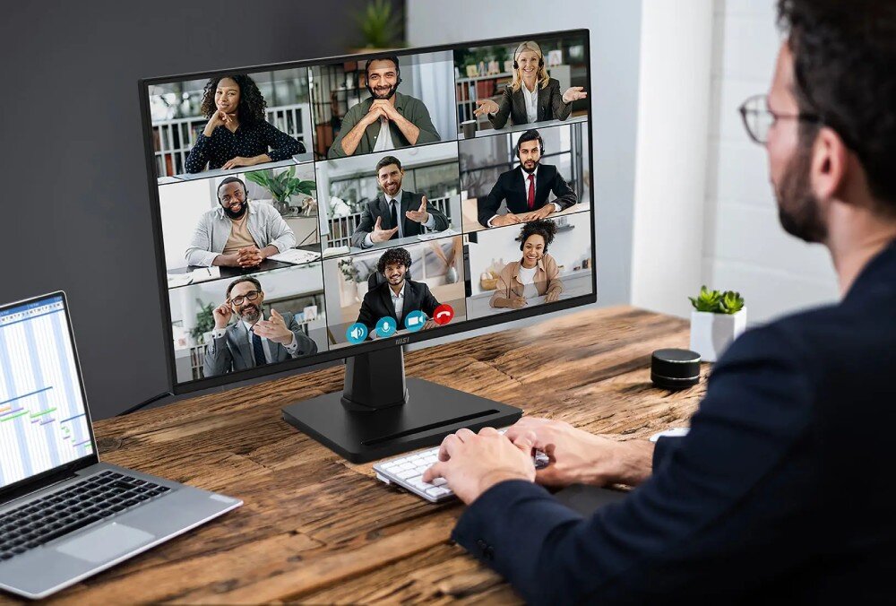 Monitor MSI Pro MP252 24.5 1920x1080px IPS 100Hz 1 ms [MPRT] głośniki dźwięk audio