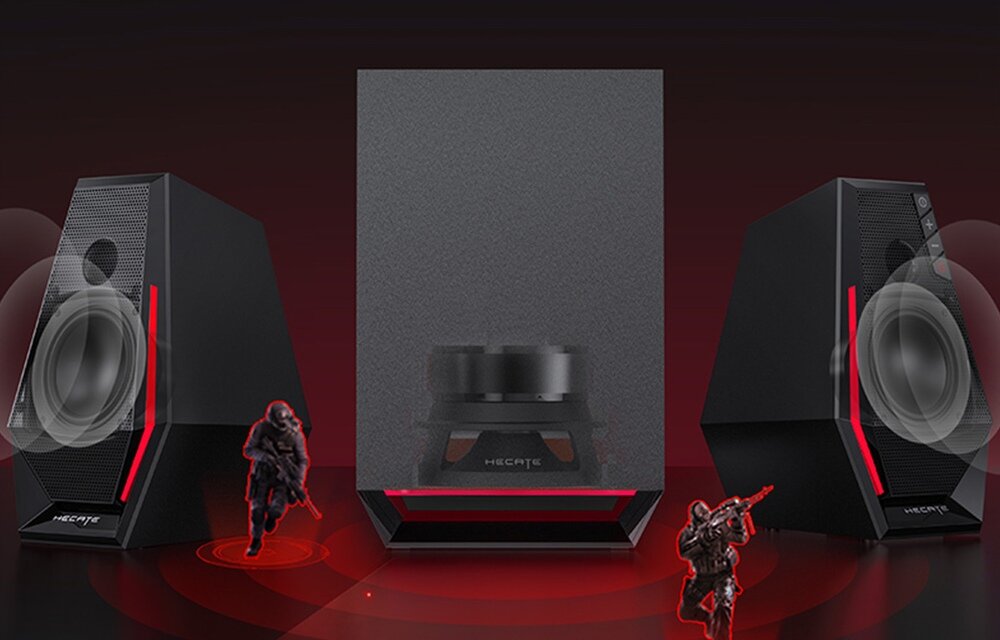 Soundbar komputerowy EDIFIER Hecate G1500 Bar Czarny Muzyka lekkość koncert głośniki moc okazje komunikacja blask kolor połączenie styl dźwięk jakość 