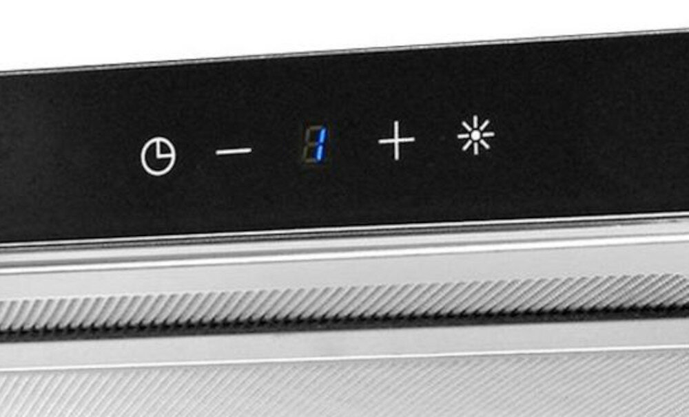 Okap AKPO Light Glass Touch 60 Czarny sterowanie 3 poziomy światło LED pochłaniacz wyciąg