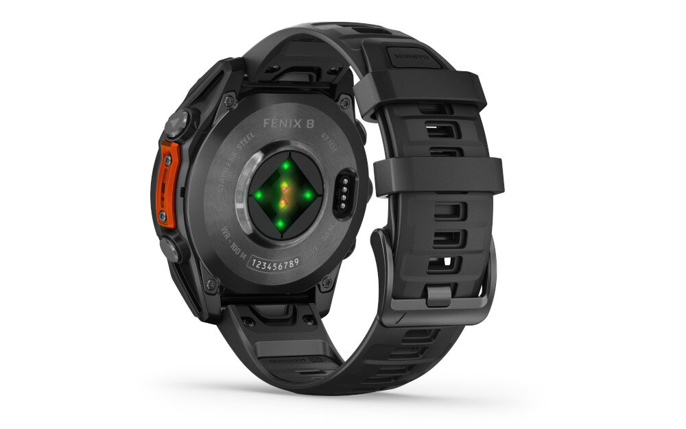 Smartwatch GARMIN Fenix 8 bateria ladowanie czas pracy