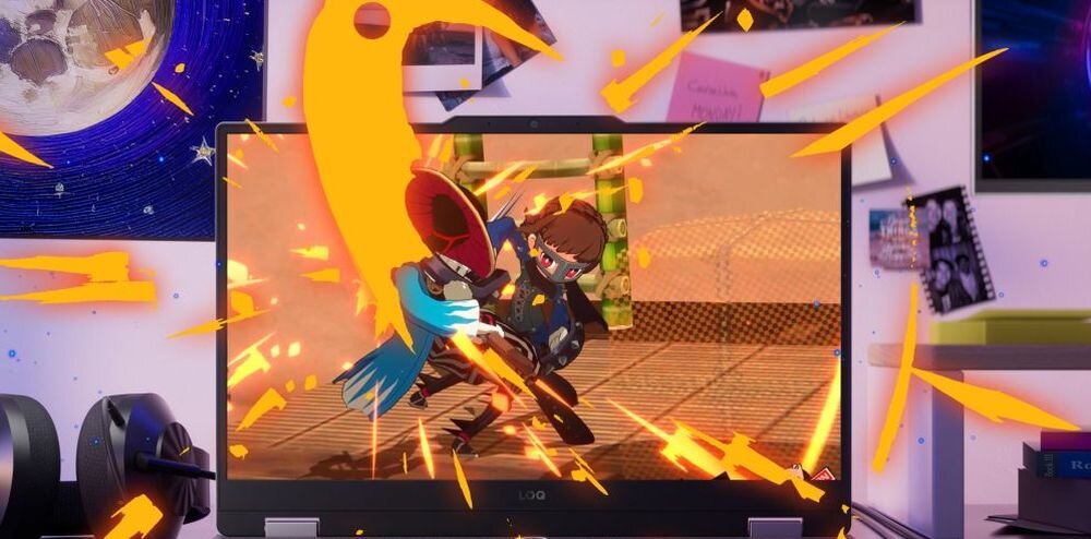 Laptop LENOVO LOQ 17IRX10 z interfejsem edycji wideo, gra strategiczna ENEMY TURN, palety kolorów RGB, ekran sRGB 100% dla profesjonalnej obróbki - Pokrycie 100% palety sRGB, NVIDIA G-SYNC, Low Blue Light