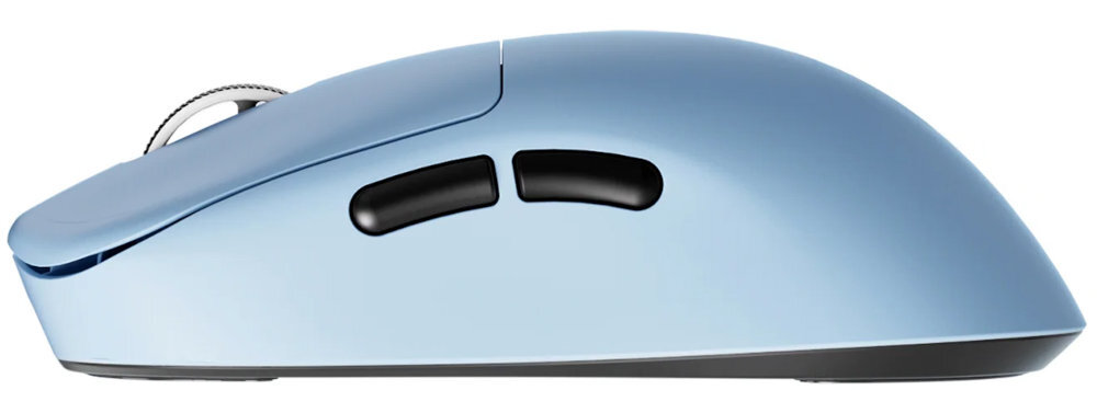 MCHOSE M7 osobach praworęcznych odpowiedniemu wyprofilowaniu przyciski - myszka od boku w kolorze niebieskim