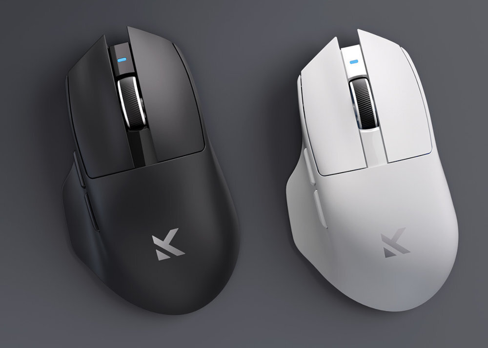 MCHOSE G7  dwóch wersjach kolorystycznych: czarnej oraz białej stylowo i estetycznie - mysz w dwóch wersjach kolorystycznych