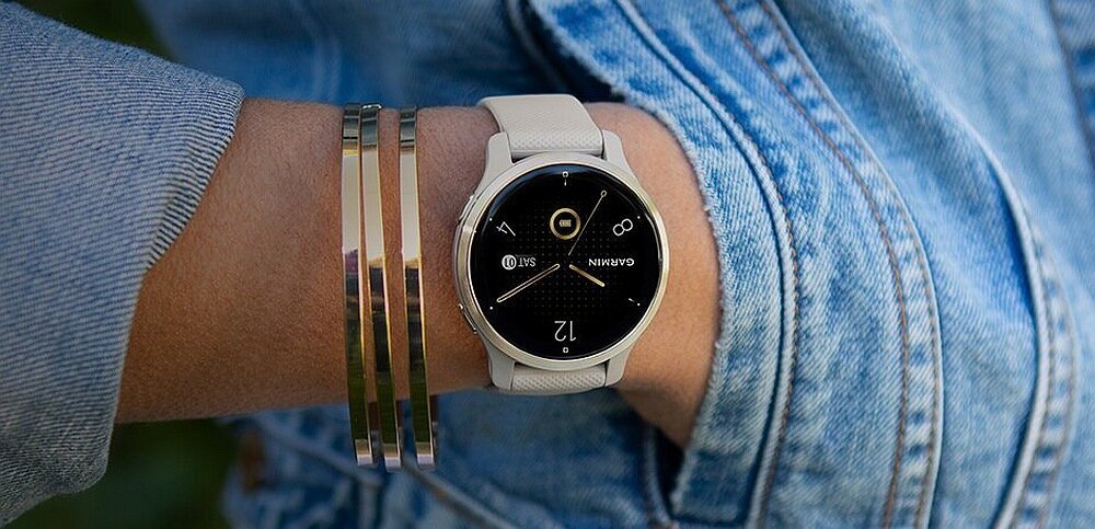 Zegarek sportowy GARMIN Venu 2S bateria