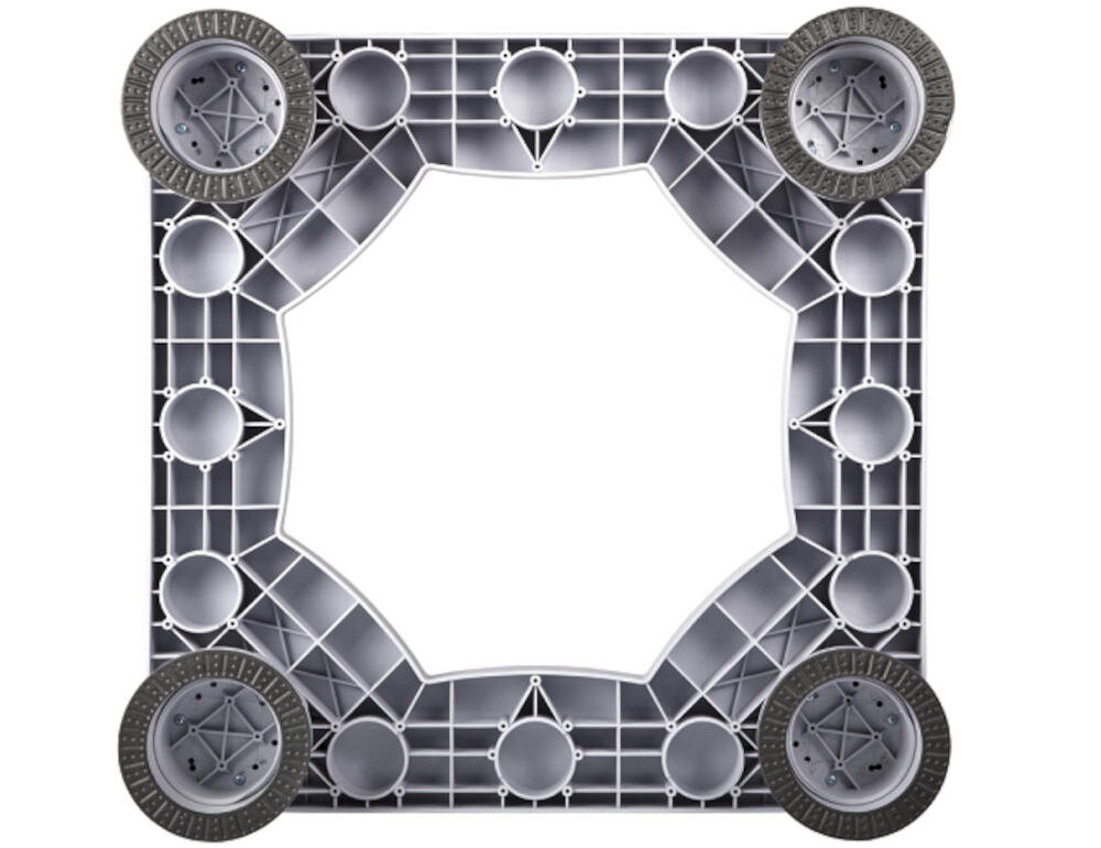 QVANT 6060N podstawa regulowane nóżki podkłądki antypoślizgowe