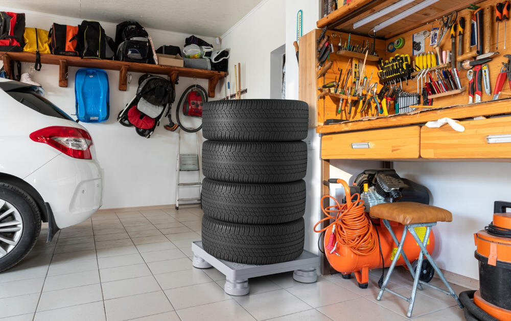 QVANT 6060N podstawa dodatek kuchnia łązienka garaż warsztat opony deski drewno kominkowe